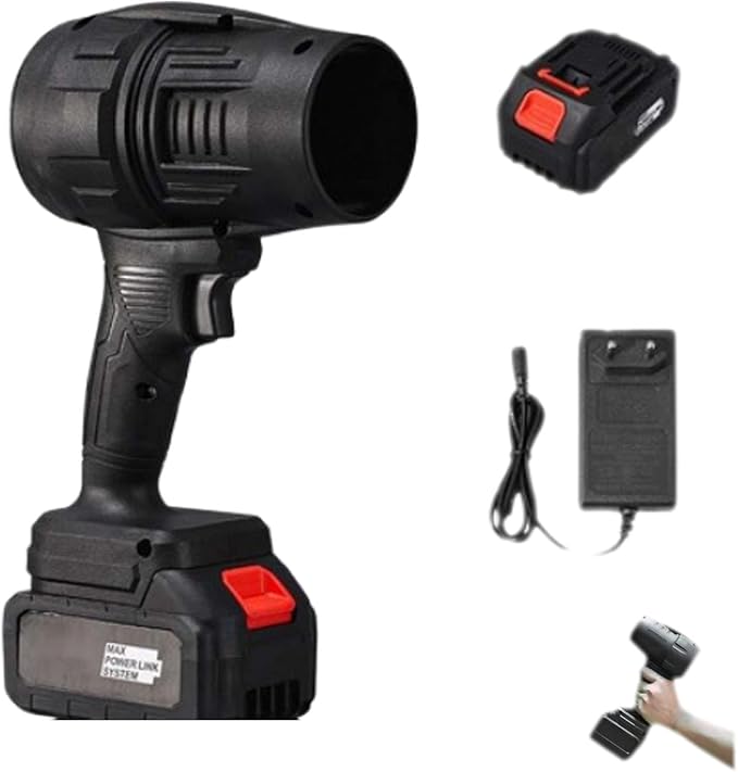 Blower CordlessHand Held Leaf Blower Cordless (One Black Battery)