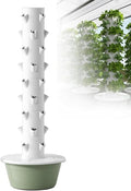 5Layer Soilless Cultivation Grow Tower Indoor Gardequaponics Growing KitsGarden Aeroponic Growing KitSuitable for Indoor and GreenhouseGrow Herbs and Vegetables(9Layer)