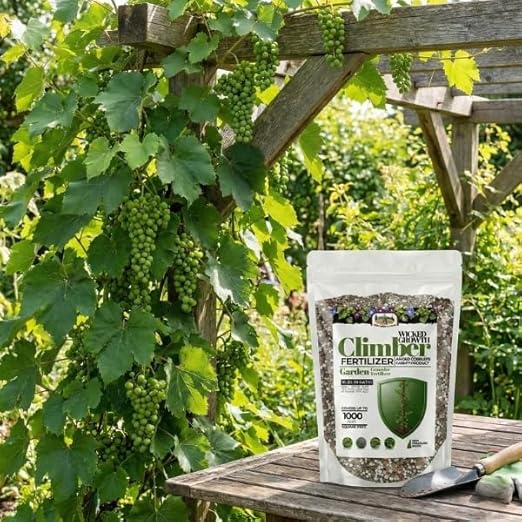 Old Cobblers Farm™ Wicked Growth Climbers &amp Vines Fertilizer – Helps Fast-Growing Vines and Climbers Reach New Heights with Colorful Blooms (5 lbs | 10 lbs | 15 lbs | 20 lbs) (20 lbs)