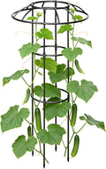 Garden Umbrella TrellisDecorative Vertical Rustproof Stable Climbing Plants Support - Support Cage Umbrella Trellis | for Vine Rose Clematis Vegetable Dragon Fruit Cucumber Hydrangeas Jasmine