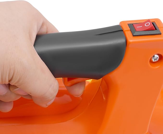26CC Leaf Blower 2 Stroke Handheld Leaf Blower Gas Powered Leaf Blower 360CFM Air Volume Gas Blower Leaf Ideal for Lawn Care Snow Removal and Road Cleaning - Orange