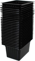 Handy Pantry Micro Punnet Microgreens Single Serve Growing Trays - Pack of 25-2 by 3 - 2 High - Grow Micro Greens in Individual Serving Trays - Use with Micro Mat Punnet Pads