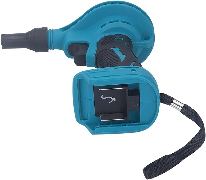 Leaf Blower Cordless 8 Level Wind Power Multi Purpose Rechargeable Small Blower Handheld Blowers with 2 Nozzles for Interface BL1830B-2 BL1850-2