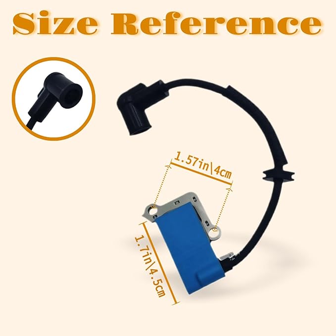 A411001870 Ignition Coil Fit for Echo PB8010H PB8010T 2019 Trimmers Blowers with Spark Plug Backpack Blowers A411001870 598472001