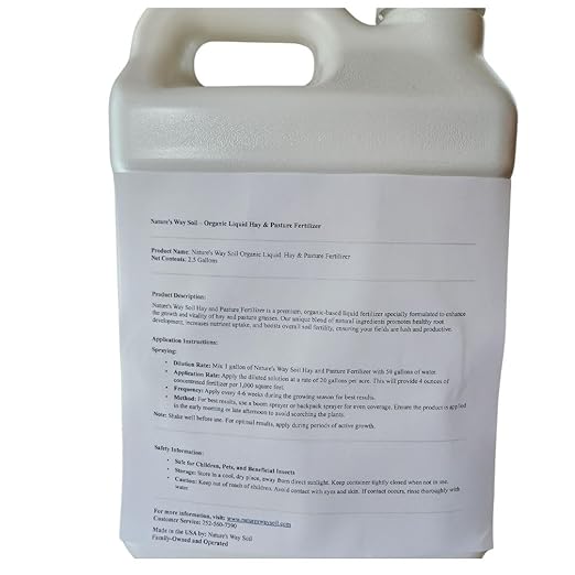 Nature’s Way Soil Hay Pasture &amp Lawn Fertilizer – 1 &amp 2.5 Gallon Organic Liquid Soil Conditioner for Grass Turf &amp Forage | Pet-Safe | Microbial Nitrogen Blend | 2.5 Gallons