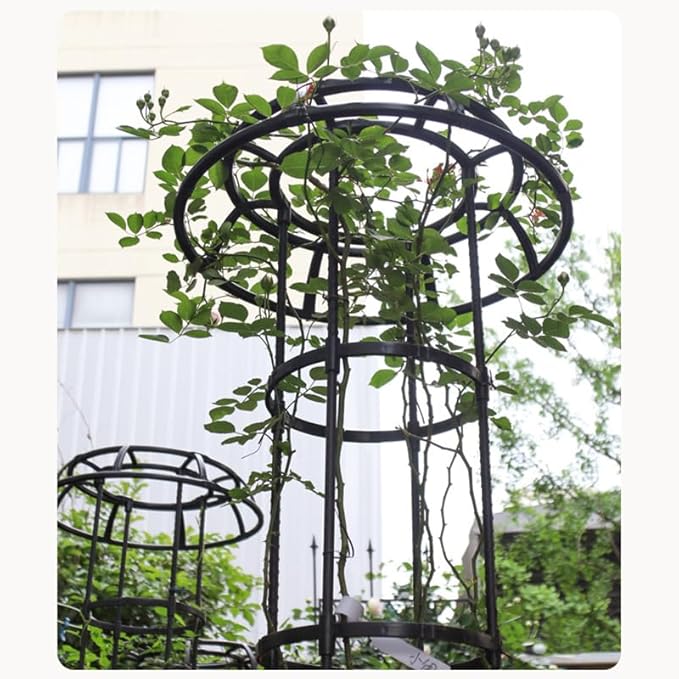 Garden Trellis 5 Floors-5.4FT Plastic Tomato Cage Tall Plant Support Climbing Vines Flowers Stands Cucumber Trellis Plant cage