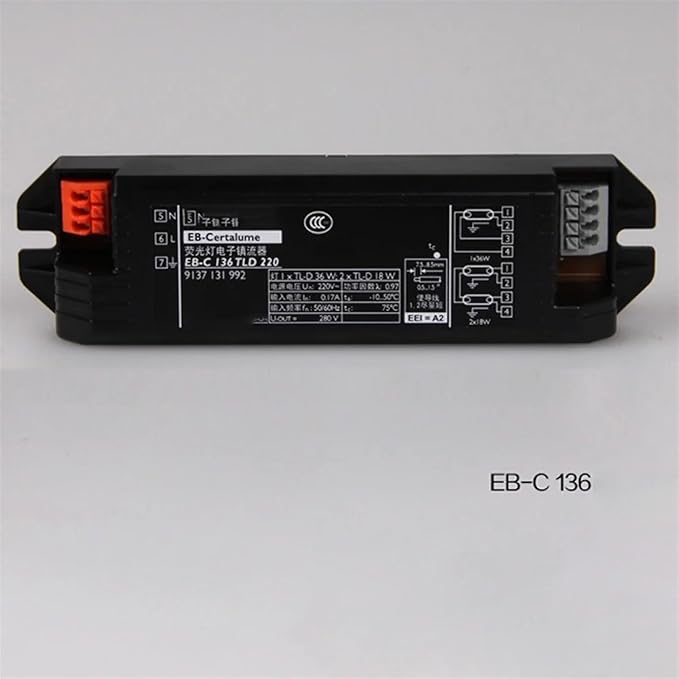 EB-C 136 TLD 220 36W for T8 Fluorescent Tube Electronic Ballast HF-S (one for one)