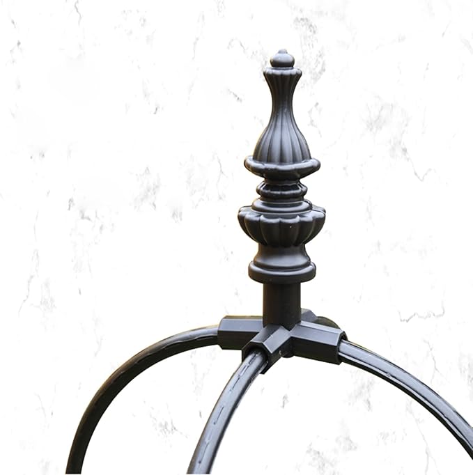 Tower Obelisk Garden Trellis U-Shaped Plant Stand Flower Climbing Frame Rust-Resistant Stainless Steel Flower Support
