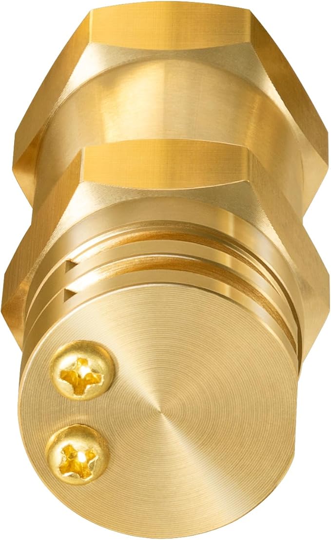 Boomless Spray Nozzle 1/2 FPT #5 Orifices (90° &amp 180° Caps) 2.0 GPM @ 40 PSI #6540-1 6540 1 6540-01 654001 65401(2.0 GPM)