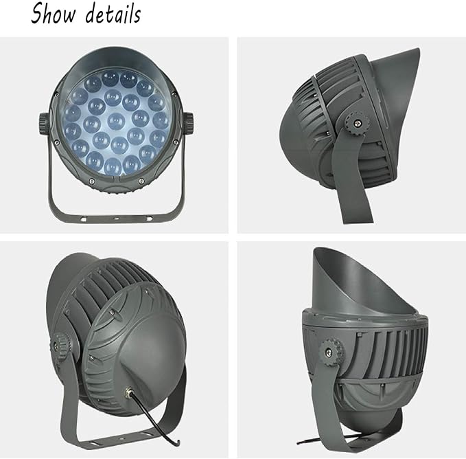 LED Spotlight AC85-265V Spotlight Led Beam Light A Beam Of Outdoor Light Waterproof Long-range Beam Projection Light Outdoor Narrow Light Wall Washer Light Pole Light(Yellow30W(ac85-265V))