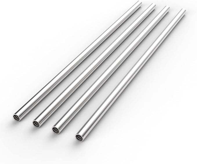 Olle 4 Pack Anti-Corrosion Aluminum Support Rods for 28 Width Raised Garden Bed 28 Inch Long