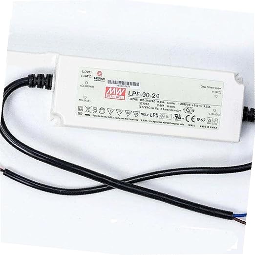 Mean Well LPF-90-24 24V3.75A Power Supply LED Driver Water &amp Dust-proof