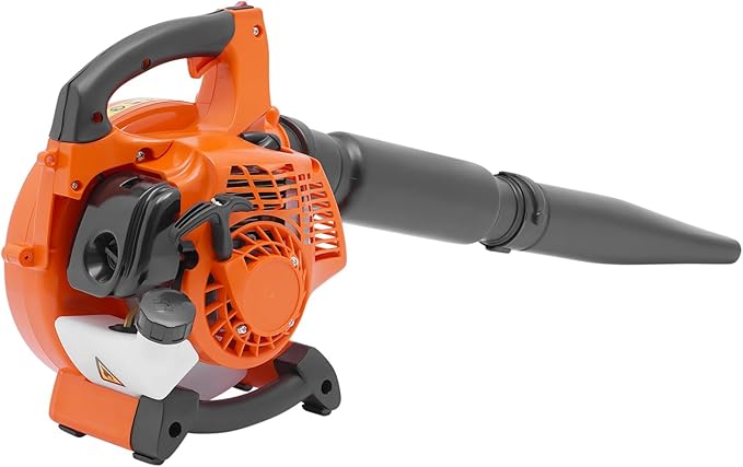 25.4CC 2 Stroke Handheld Leaf BlowerGas Powered Leaf Blower Snow Blower for Lawn CarePoerful Leaf Blowers with 27.95in Adjustable Pipe for Garden Patio