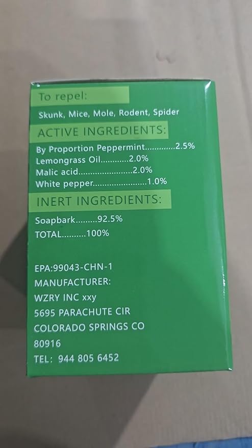 24 Pack Peppermint Skunk Repellent Raccoon Repellent Ball for House Garage Garden Indoor Raccoon Deterrent for Outdoor Keep Skunks and Raccoons Out Natural Ingredients Pet Safe Dark Green