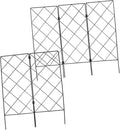 5Pcs Sturdy Plant Climbing Trellis for Garden Support for Potted Plants and Vines Frame for Home and Commercial Gardening