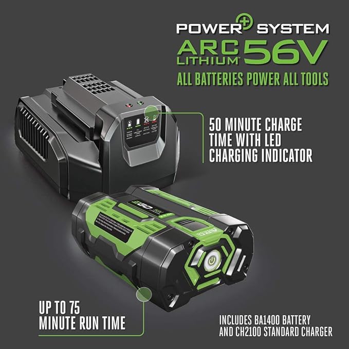 Ego Turbo Blower Cordless 3 Speed Kit Lb5302 (Renewed)
