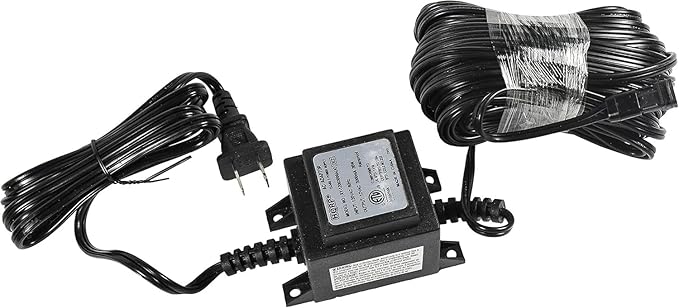 HQRP 50 Ft Power Cord Compatible with Mosquito Magnet MM120001 Defender Patriot Liberty Traps AC Adapter 120001 ETL Listed