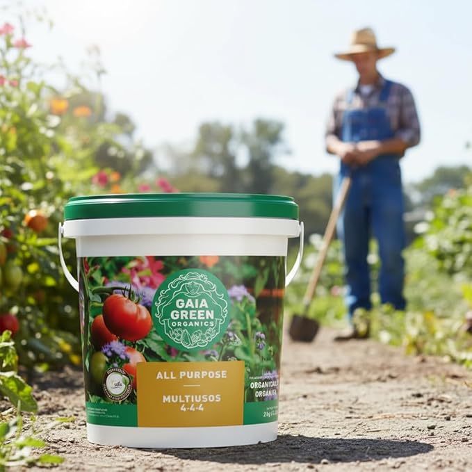 GAIA GREEN All-Purpose Soil Supplement for Resilient Crop Growth Ideal for Household Plants Urban Gardens Lawns and Greenhouses 2 Kilos