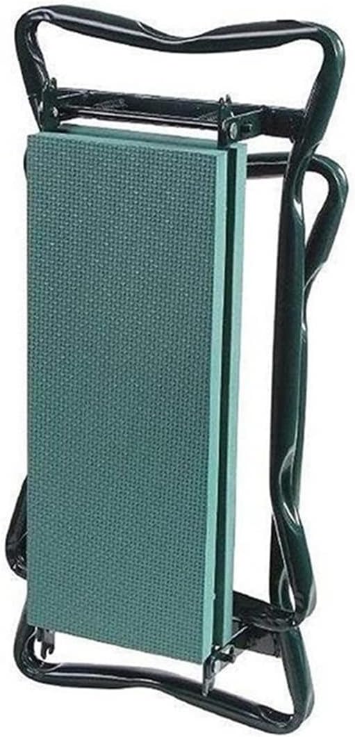 Portable Gardening Tool -Garden Kneeler with Handles Folding Stainless Steel Garden Stool Chair with Kneeling Pad (Color : B)