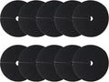 Non-Woven Tree Mulch 10pcs Non-Woven Fabric Tree Mulch Ring Thickened Tree Weed Barrier Mat Round Tree Protector Mat for Control Tree Mulch Mats