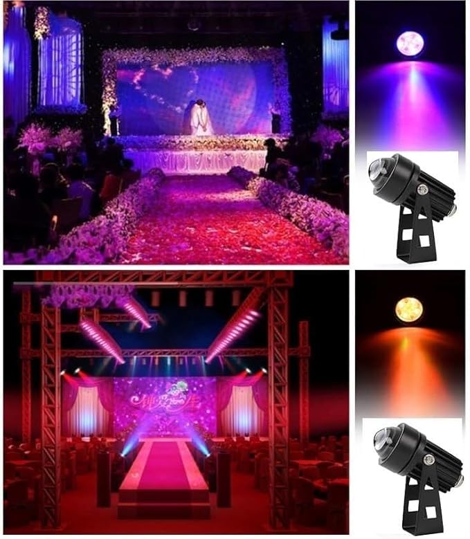 2pcs Led Spot Lights - Spotlight Led Beam Light 5W Outdoor Wall Lamp Landscape Lighting IP65 Waterproof LED Spotlight Narrow Beam Spotlight for Garden Courtyard(Blue Light5W(12V))