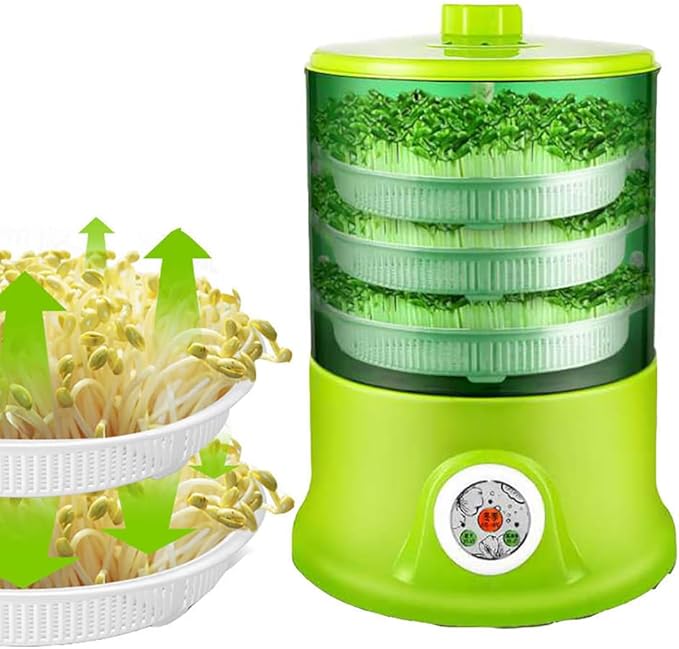 Intelligent Bean Sprouts Machine Bean Sprouts Growing Machine Grow Automatic Large Capacity Thermostat Green Seeds Growing