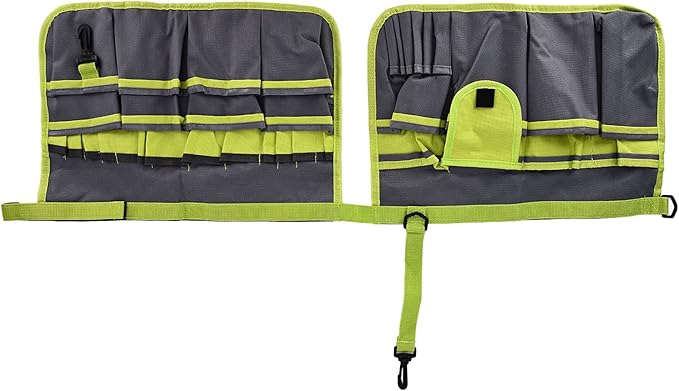 34 Garden Tool et Garden Tool Sturdy Ox Cloth Sto with 34 s weight and Portable for oor Gardening Gray and Green