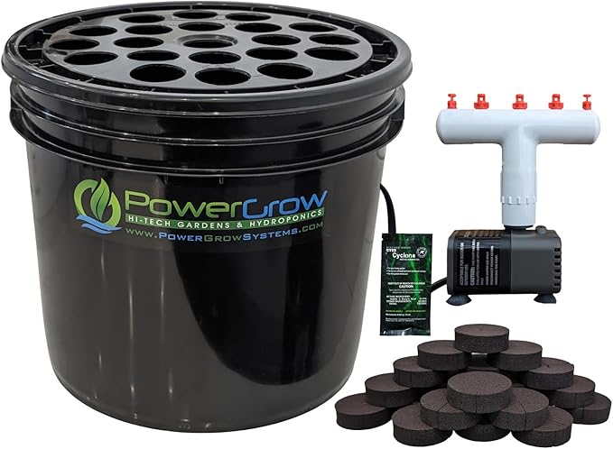Plant Cloning Machine - Deluxe 21-Site Bucket Cloner Kit by PowerGrow Systems