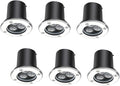 3W IP67 Waterproof Round LED Landscape Lights - Stainless Steel Recessed Spotlight for Garden Path Deck Yard and Garage