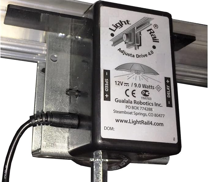 Light Rail (2) 4.20 Kits Robotic Grow Light Mover for 4 Lights Genuine Solidly Made in The USA