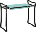 Padded Garden Kneeler &amp Seat Bench –Foldable Garden Stool with EVA Foam Cushion Spring-Loaded Handles 330lbs Support Arthritis-Friendly Design– Ergonomic Kneeling Pad for Comfortable Gardening
