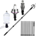 Upgraded 13FT Assembled Light Bulbs Extension Pole Changer for High Ceilings and Recessed LightsLight Bulbs Changer with Baskets and Suction Cup for Light Bulb Removal Tool for Household.