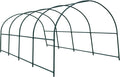 Strong Camel Greenhouse Replacement Frame for Larger Hot Garden House Support Arch Frame Climbing Plants/Flowers/Vegetables (20x10x7 FT)