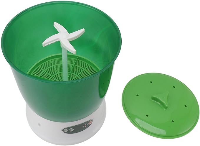 Bean Sprouts Machine 3 Layer Auto Control Bean Sprouts Grow Germination Kit for Home Kitchen(US Plug 110V)