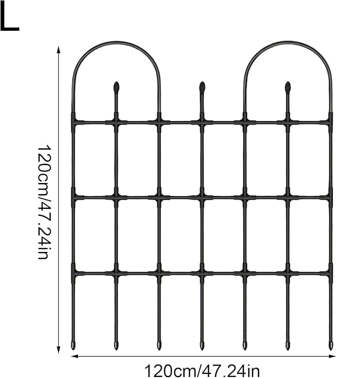 Garden Trellis for Climbing Plants - Metal Vertical Growth Plant Support Trellis - Tomato Climbing Stakes | for Garden Balcony Backyard Tomato Flowers Vine Ivy Clematis