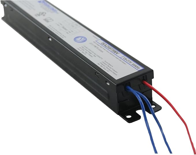 Robertson 1P20124 OEM-Pak of 10 Fluorescent eBallast for 1/2 F96T8 Linear Lamps Instant Start 120-277Vac 50-60Hz Normal Ballast Factor HPF Model ISA259T8MV /A