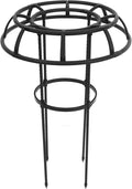 Uonlytech Multi-use Metal Trellis for Climbing Plants Outdoor Vine Plant Support Rack with Umbrella Shape Structure for Garden