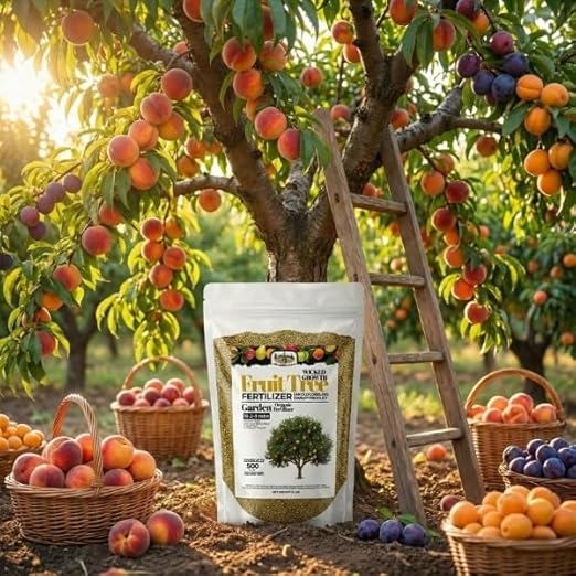 Old Cobblers Farm™ Wicked Organics 10-2-8 Fertilizer – Slow-Release Plant Food for All Fruit Trees – Boosts Root Strength Fruit Yield &amp Soil Health (5lbs|10lbs|15lbs|20lbs) (20lbs)