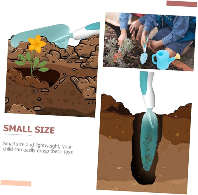 Hemoton Boys and Girls Gardening Tools Set Boys and Girls Shovels for Digging Garden Tool Set for Gardening Outdoor