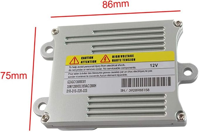 Xenon D1S D1R 35W HID Ballast 93235016 Factory OEM Direct Replacement Control Unit Module for Buick Land Rover 2008-2012 (D1-P)