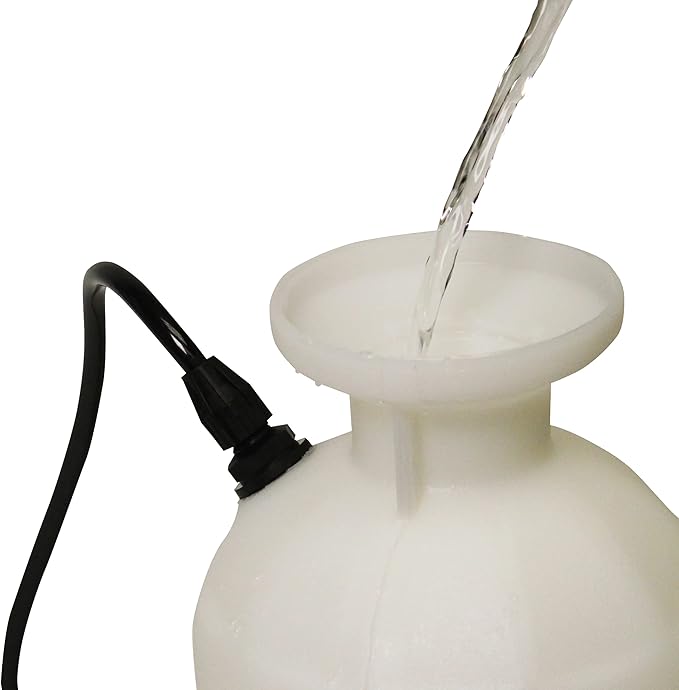 Chapin International 20020 2-Gallon SureSpray Sprayer for Fertilizer Herbicides and Pesticides Translucent White