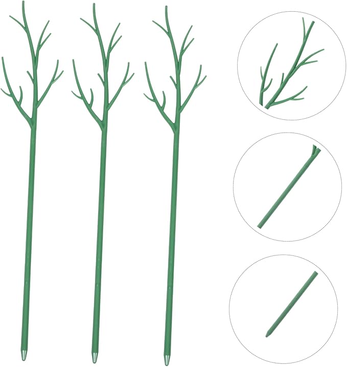 GANAZONO 6pcs Decorative Climbing Plant Support Rack Removable Garden Trellis for Potted Plants for Outdoor Flower and Vine Staking Tree Branch Design