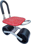 Adjustable Height Garden Rolling Work Seat Swivel Weeding Bench for Outdoor Tasks 360 Degree Swivel and Wheel Gardening Seat gaoyun-1001