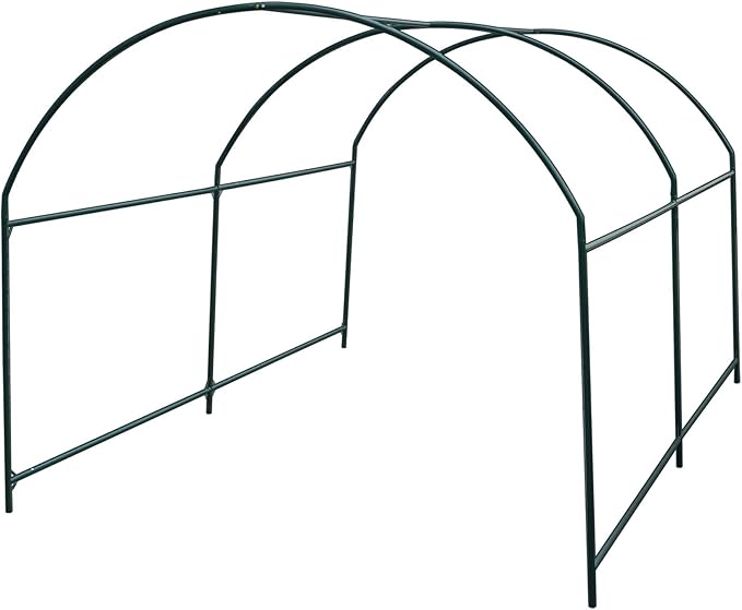 Strong Camel Greenhouse Replacement Frame for 10'X7'X6' Larger Hot Garden House  Support Arch Frame Climbing Plants/Flowers/Vegetables (10'X7'X6')
