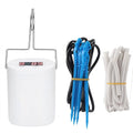 Intelligent Charging Potted Plant Timing Watering Kit Automatic Drip Irrigation System Watering Controller with 4 Outlet Dripper for Indoor Outdoor Plants Rechargeable