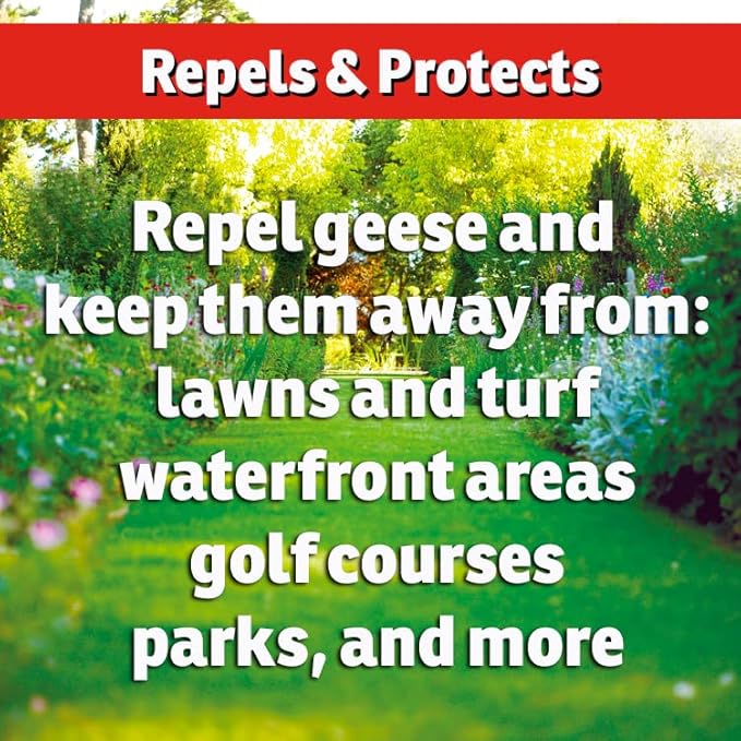 I Must Garden Goose Repellent Concentrate - 32oz Hose End Sprayer (Geese Turkey Ducks)
