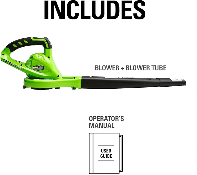 Greenworks 40V (150 MPH / 130 CFM / 75+ Compatible Tools) Cordless Leaf Blower Tool Only