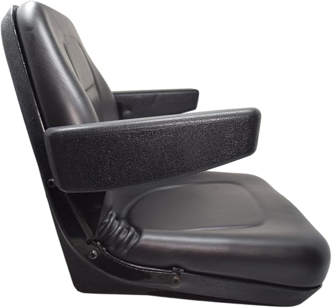 High Back Lawn Seat W/Armrests Black Gravely High Back Lawn Seat W/Armrests Black Gravely 03829400 01546100 HBLMSWABGHH