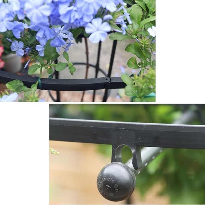 Umbrella Garden Trellis for Climbing Plants Outdoor3/4/5/5.9/6.9 feet Tall Plant TrellisRustproof Plant Support for Climbing Vines Flower Stands Vegetable Outdoor Potted Plant ( Size : 90cm/3ft )