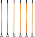 Ashman Garden Cultivator (6 Pack)– Sturdy Hand Tiller/Cultivator – Heavy Duty Blade for Digging Loosening Soil and Weeding – Rubber Grip Handle for a Strong Hold – Rust Resistant.